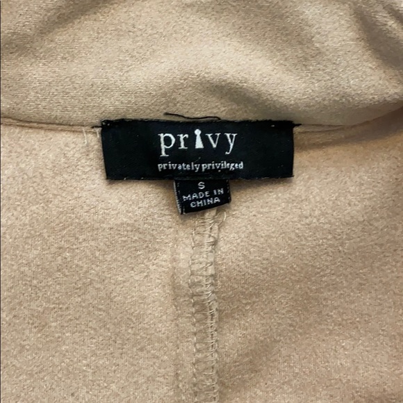 Privy faux suede light jacket - Picture 3 of 5